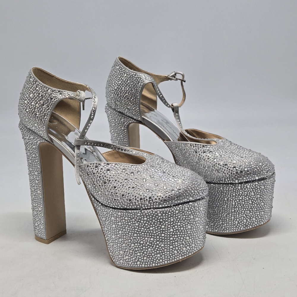 She Is Cheval Big Disco Energy Platform Party Heels 7